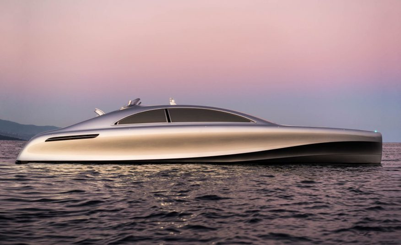 Illustration for article titled Forget That Aston Martin Boat, You Want The Mercedes-Benz Yacht